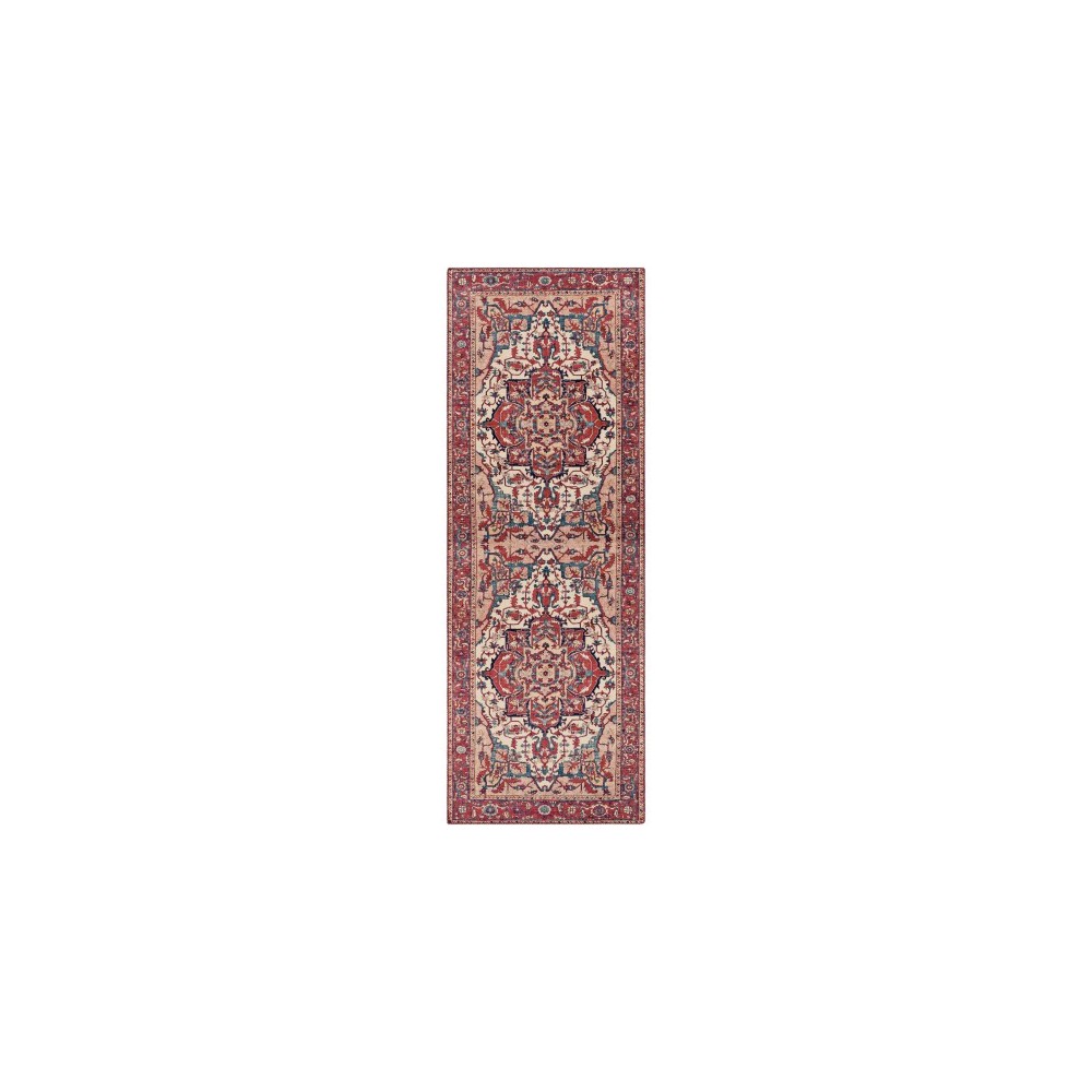 Surya Iris Irs-2339 Red Rug 2'6" X 7'6"