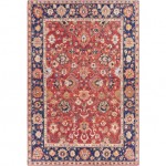 Surya Iris Irs-2340 Red Rug 5' X 7'6"