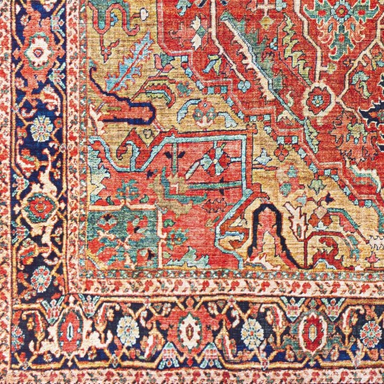 Surya Iris Irs-2343 Dark Blue Rug 2'3" X 3'9"