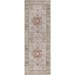 Surya Iris Irs-2346 Brick Red Rug 2'6" X 7'6"