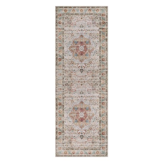 Surya Iris Irs-2346 Brick Red Rug 2'6" X 7'6"