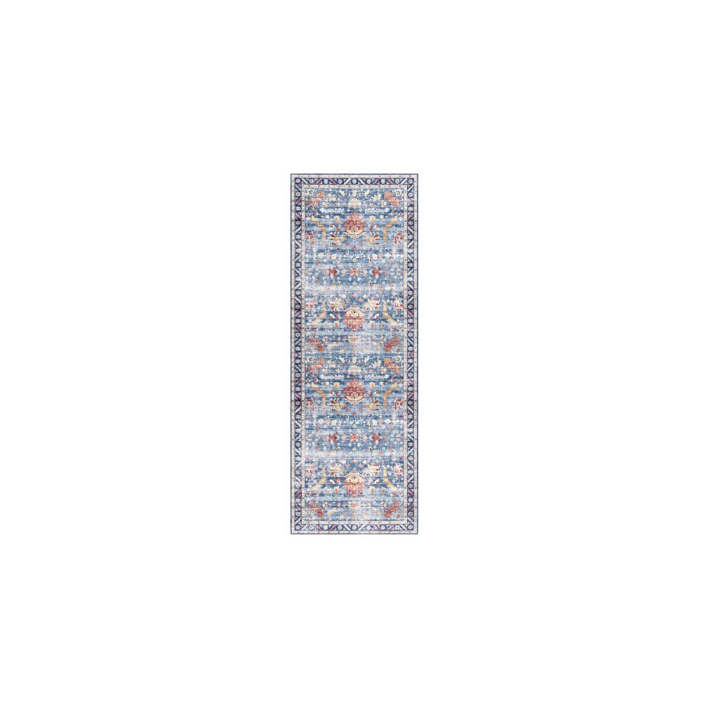 Surya Iris Irs-2347 Navy Rug 2'6" X 7'6"