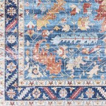 Surya Iris Navy Rug 3'6" X 5'6"