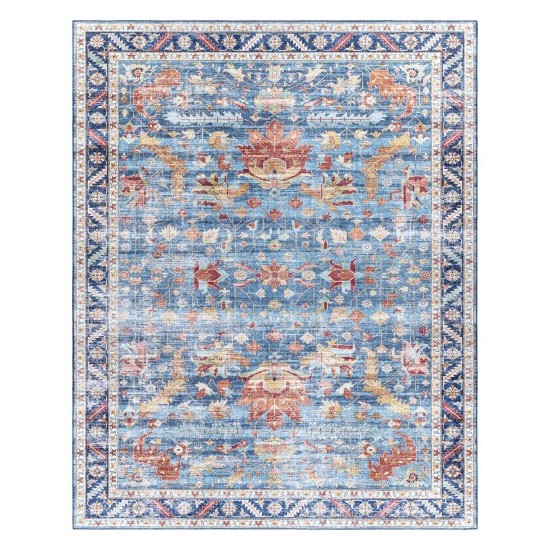 Surya Iris Irs-2347 Navy Rug 7'6" X 9'6"