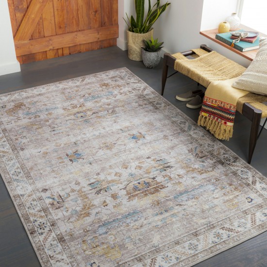 Surya Iris Teal Rug 2'3" X 3'9"