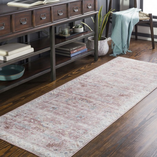 Surya Iris Irs-2351 Mauve Rug 2'6" X 7'6"