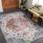 Surya Iris Light Blue Rug 2'3" X 3'9"