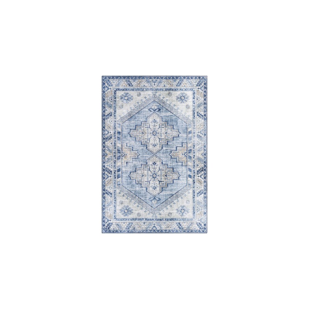 Surya Iris Irs-2355 Dark Blue Rug 2'3" X 3'9" Surya Iris Irs-2355 Dark Blue Rug 2'3" X 3'9"