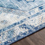 Surya Iris Irs-2355 Dark Blue Rug 2'6" X 7'6"