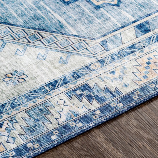 Surya Iris Irs-2355 Dark Blue Rug 2'6" X 7'6"