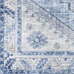 Surya Iris Irs-2355 Dark Blue Rug 2'6" X 7'6"