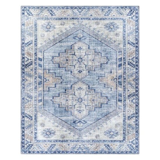 Surya Iris Irs-2355 Dark Blue Rug 7'6" X 9'6"