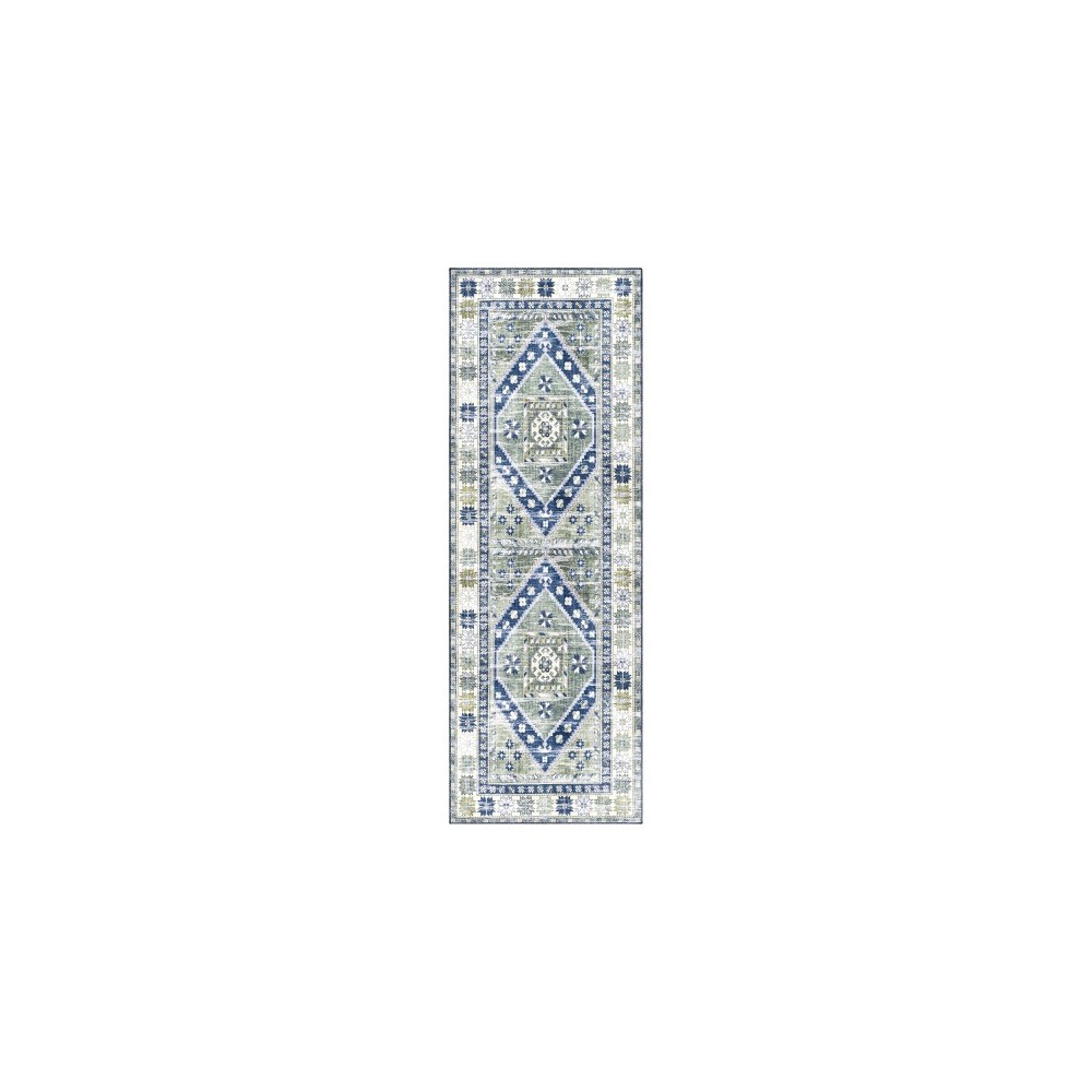 Surya Iris Irs-2356 Blue Rug 2'6" X 7'6"