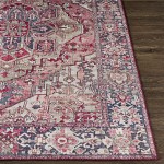 Surya Iris Dark Red Rug 2'3" X 3'9"