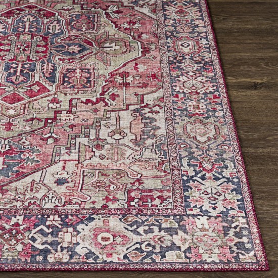 Surya Iris Dark Red Rug 2'3" X 3'9"