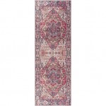 Surya Iris Dark Red Rug 2'6" X 7'6"