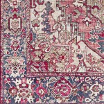 Surya Iris Dark Red Rug 2'6" X 7'6"