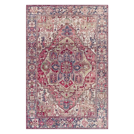 Surya Iris Dark Red Rug 3'6" X 5'6"