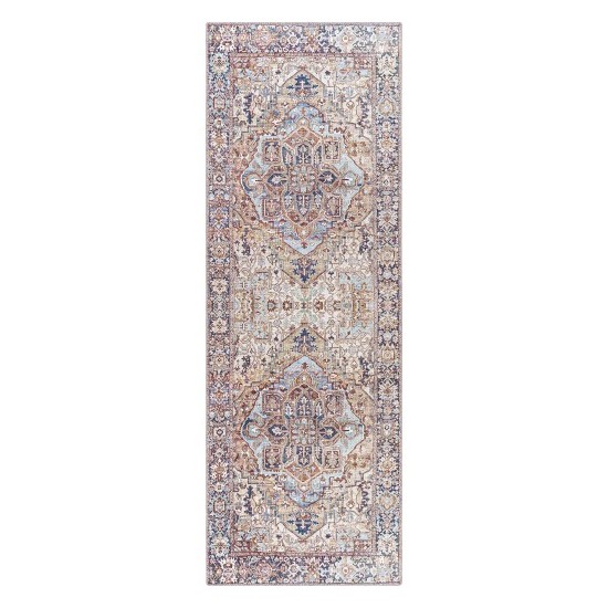 Surya Iris Brown Rug 2'6" X 7'6"