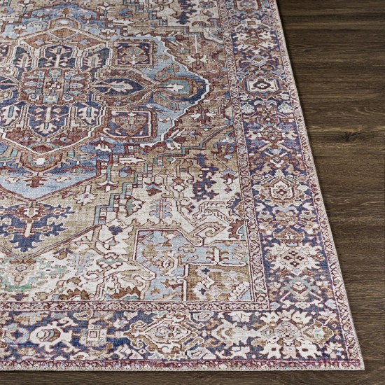 Surya Iris Brown Rug 2'6" X 7'6"