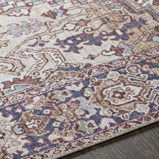 Surya Iris Brown Rug 2'6" X 7'6"