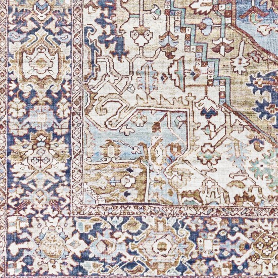 Surya Iris Brown Rug 2'6" X 7'6"