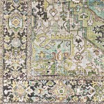 Surya Iris Medium Green Rug 2'3" X 3'9"