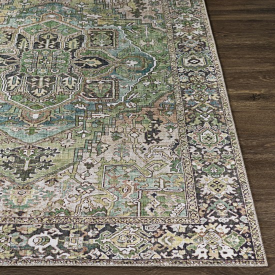 Surya Iris Medium Green Rug 3'6" X 5'6"