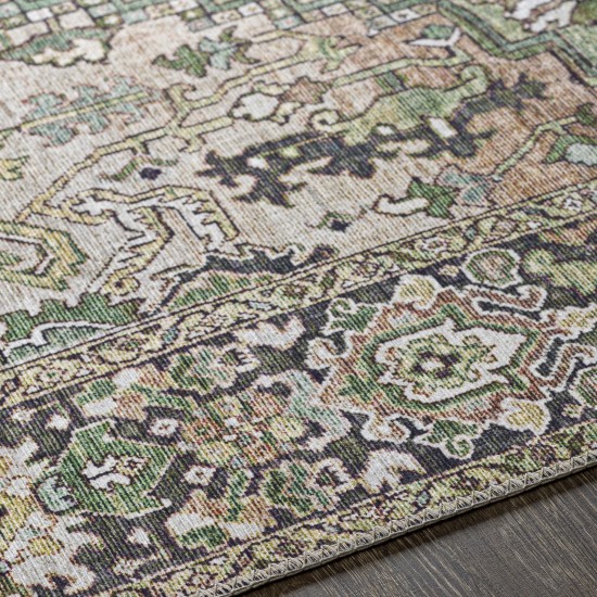 Surya Iris Medium Green Rug 3'6" X 5'6"