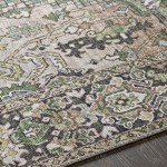 Surya Iris Medium Green Rug 5' X 7'6"