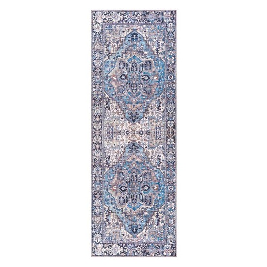 Surya Iris Denim Rug 2'6" X 7'6"