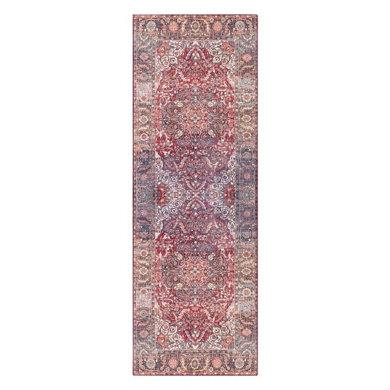 Surya Iris Irs-2363 Red Rug 2'6" X 7'6"