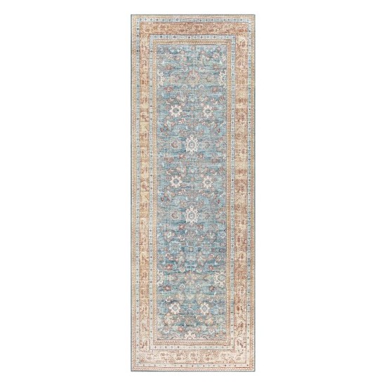 Surya Iris Irs-2365 Dark Blue Rug 2'6" X 7'6"