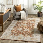 Surya Jamila Brown Rug 5'3" X 7'