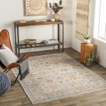 Surya Jamila Jml-2309 Off-White Rug 5'3" X 7'