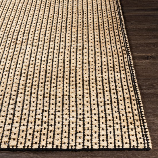 Surya Jasmine Jam-2300 Black Rug 5' X 7'6"