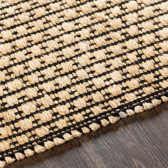 Surya Jasmine Jam-2300 Black Rug 5' X 7'6"