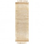 Surya Jasmine Light Brown Rug 2'6" X 8'