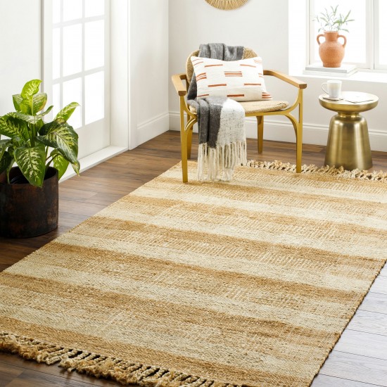 Surya Jasmine Light Beige Rug 2'6" X 8'