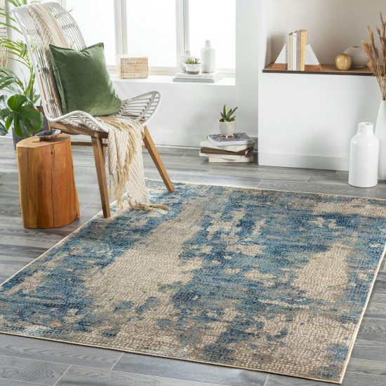 Surya Jefferson Jfs-2301 Blue Rug 2'7" X 4'