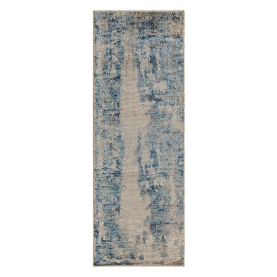 Surya Jefferson Jfs-2301 Blue Rug 2'7" X 7'3"