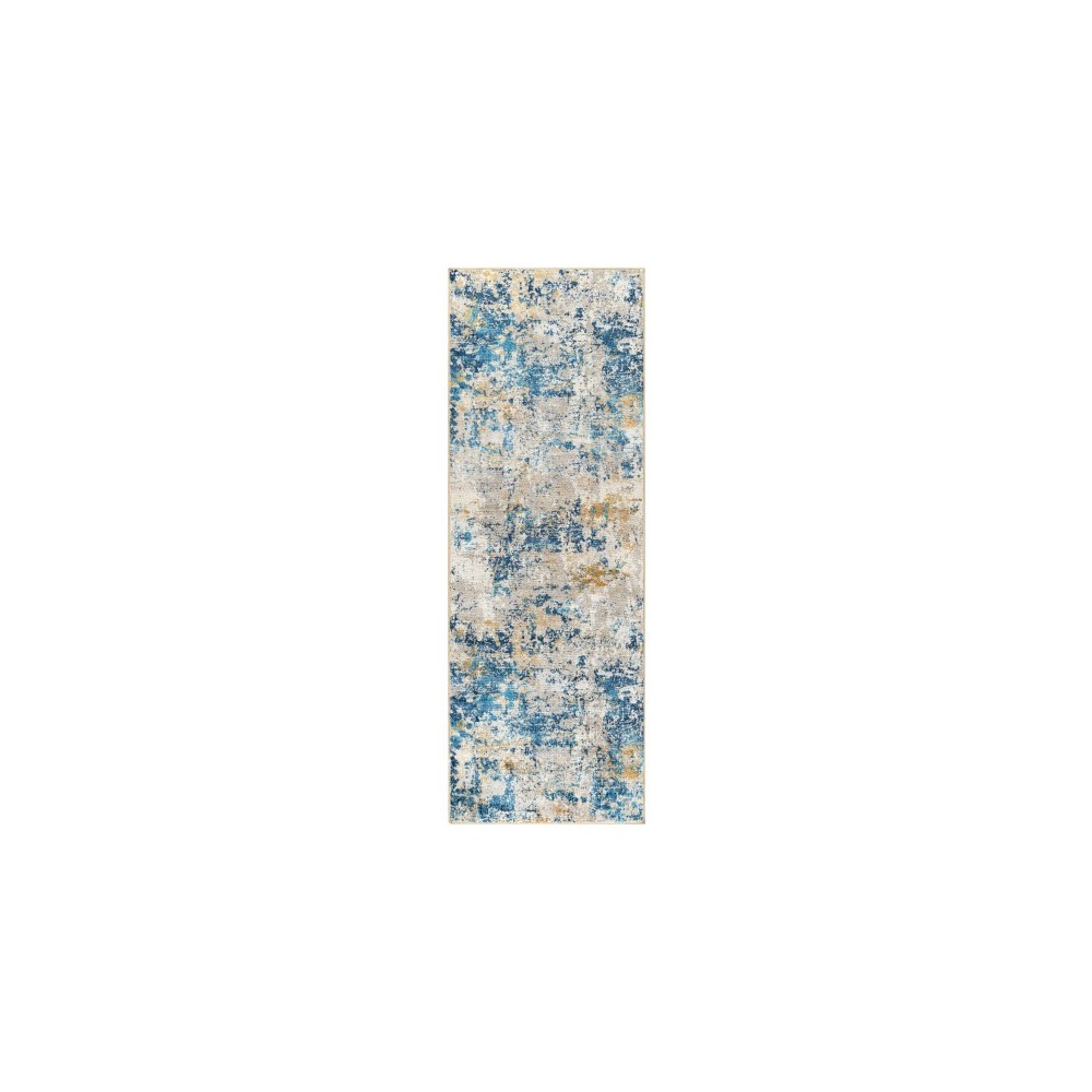 Surya Jefferson Jfs-2302 Blue Rug 2'7" X 7'3"