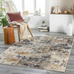 Surya Jefferson Jfs-2303 Ink Blue Rug 2'7" X 4'