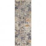 Surya Jefferson Jfs-2303 Ink Blue Rug 2'7" X 7'3"