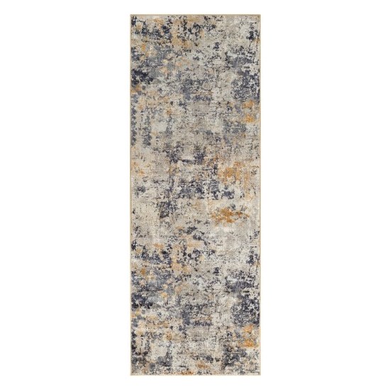 Surya Jefferson Jfs-2303 Ink Blue Rug 2'7" X 7'3"