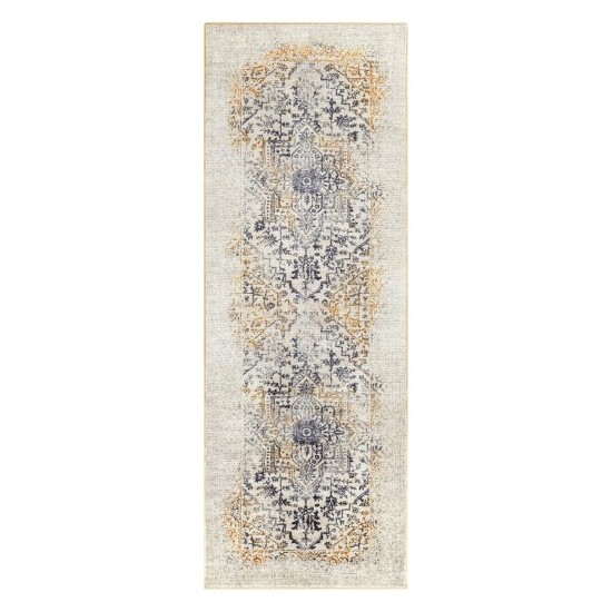 Surya Jefferson Jfs-2304 Ink Blue Rug 2'7" X 7'3"