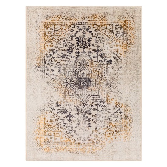 Surya Jefferson Jfs-2304 Ink Blue Rug 5'3" X 7'