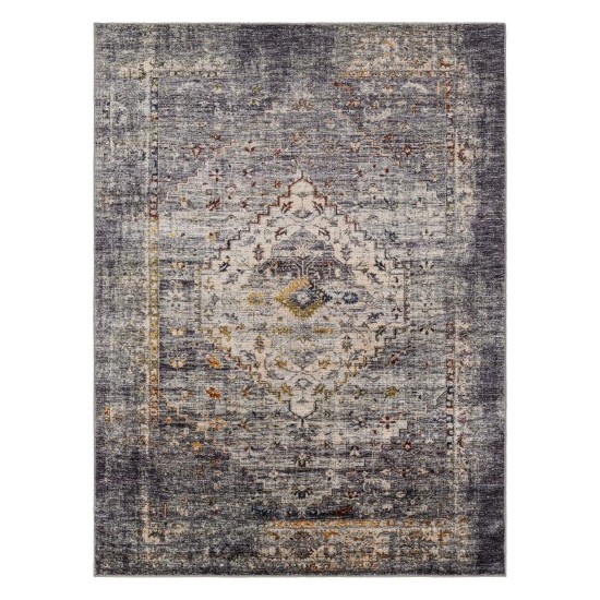 Surya Jefferson Jfs-2307 Dark Purple Rug 2'7" X 4'