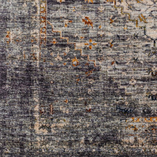 Surya Jefferson Jfs-2307 Dark Purple Rug 6'7" X 9'