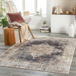 Surya Jefferson Jfs-2312 Dark Purple Rug 7'10" X 10'6"